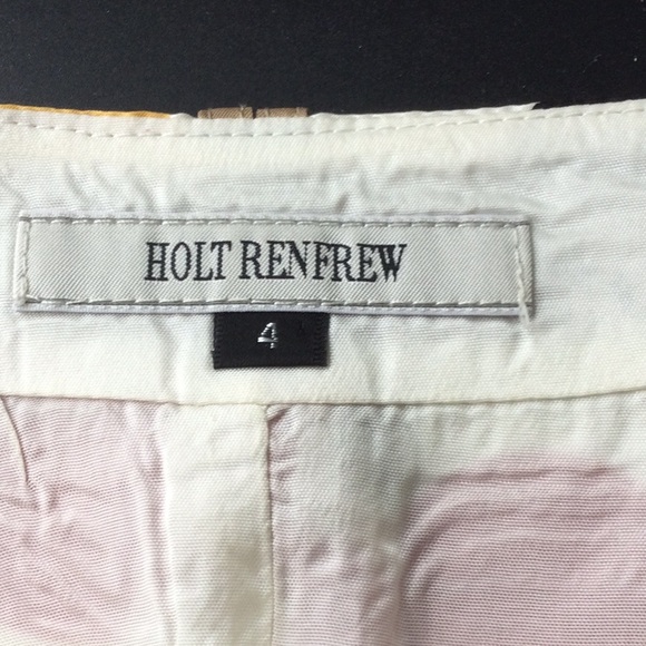 Holt Renfrew silk polka dot skirt - Picture 3 of 4